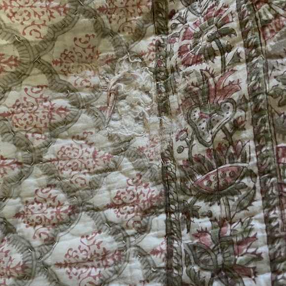 Pottery Barn Bedding Pottery Barn Quilt Three Euro Shams Poshmark